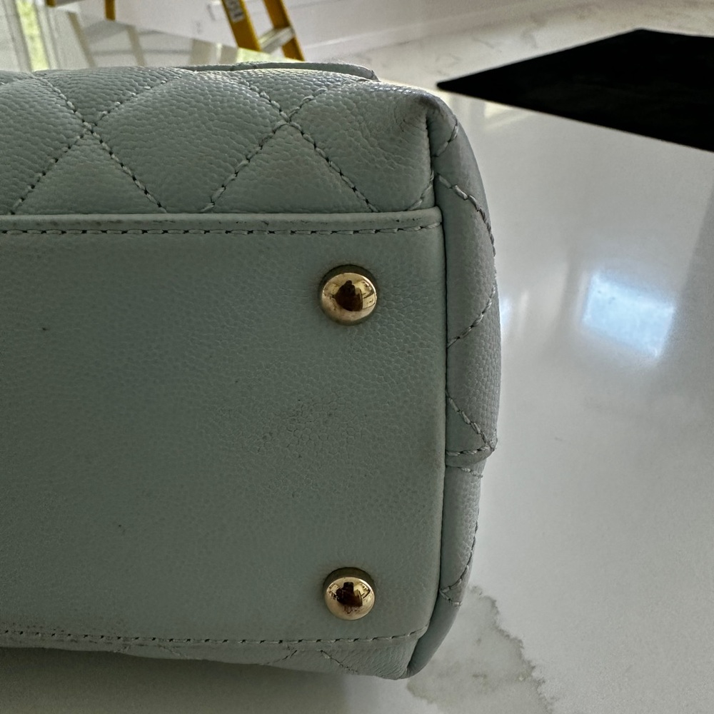 Coco Chanel top handle bag 100% authentic - Picture 13 of 16
